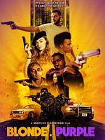 Poster der Blonde. Purple