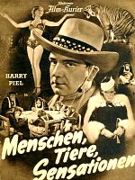 Poster der Menschen, Tiere, Sensationen