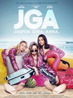 Poster der JGA: Jasmin. Gina. Anna.