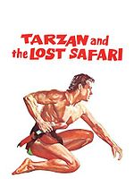 Poster der Tarzan und die verschollene Safari