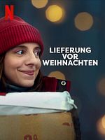 Poster der Lieferung vor Weihnachten