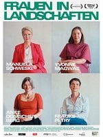 Poster der Frauen in Landschaften