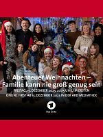 Poster der Abenteuer Weihnachten - Familie kann nie groß genug sein