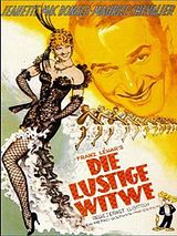Filmposter von Die lustige Witwe
