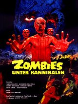Filmposter von Zombies unter Kannibalen