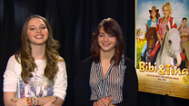 Bild von FILMSTARTS-Interview zu "Bibi & Tina" mit Lina Larissa Strahl, Lisa Marie Koroll und Detlev Buck (FS-Video)