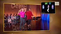 Bild von Cameron Diaz tanzt in der Queen Latifah-Show
