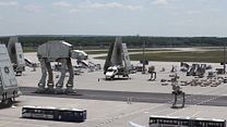 Bild von "Star Wars 7" am Frankfurter Flughafen