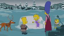Simpsons Couchgag zu "Die Eiskönigin"