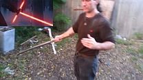 Bild von Star Wars: Episode VII Lightsaber Crossguard Tested - Is It Dangerous?