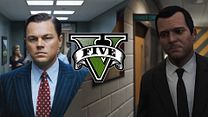 Bild von "The Wolf Of Wall Street" Trailer in the style of "GTA 5"