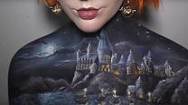 Bild von Hogwarts Body Paint Timelapse