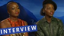 Bild von FILMSTARTS-Interview zu "Black Panther" mit Chadwick Boseman, Michael B Jordan, Danai Gurira, Lupita Nyong'o, Daniel Kaluuya, Andy Serkis, Martin Freeman und Letitia Wright (FILMSTARTS-Original)