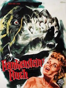 Poster der Frankensteins Fluch