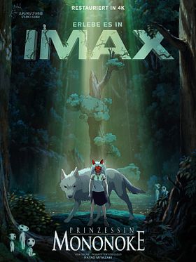 Poster der Prinzessin Mononoke