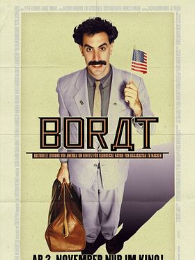 Poster der Borat - Kulturelle Lernung von Amerika um Benefiz für glorreiche Nation von Kasachstan zu machen