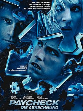 Poster der Paycheck – Die Abrechnung