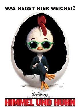 Poster der Himmel und Huhn