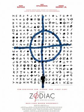 Poster der Zodiac - Die Spur des Killers