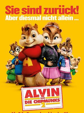 Poster der Alvin und die Chipmunks 2