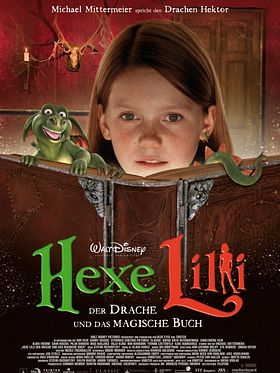 Poster der Hexe Lilli - Der Drache und das magische Buch