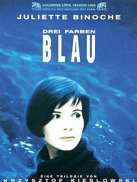 Poster der Drei Farben: Blau