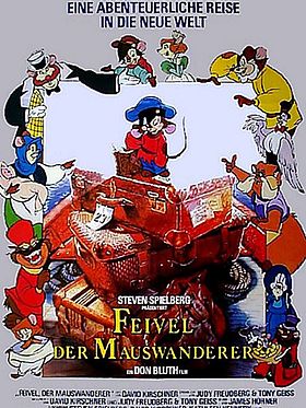 Poster der Feivel - Der Mauswanderer