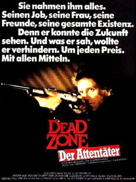 Poster der Dead Zone - Der Attentäter
