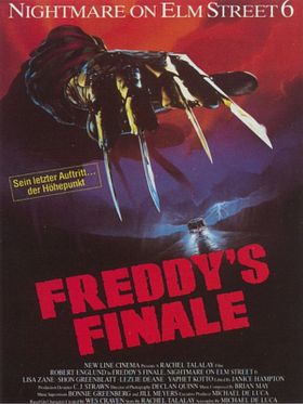 Poster der Freddy’s Finale – Nightmare on Elm Street 6