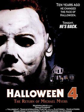 Poster der Halloween IV – Michael Myers kehrt zurück