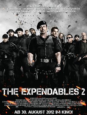 Poster der The Expendables 2 - Back for War