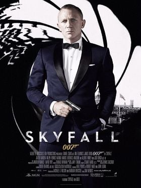 Poster der James Bond 007 - Skyfall
