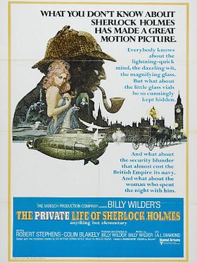 Poster der Das Privatleben des Sherlock Holmes