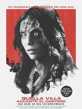 Poster der Das Haus an der Friedhofsmauer