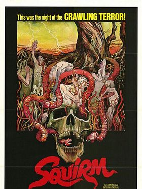 Poster der Squirm - Invasion der Bestien