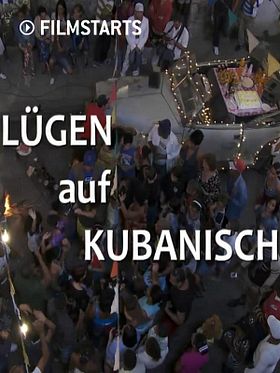 Poster der Lügen auf Kubanisch