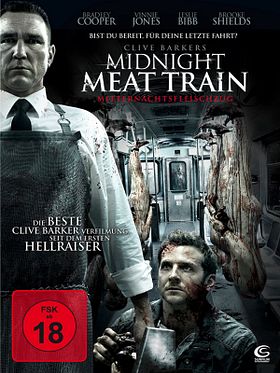 Poster der Clive Barkers Midnight Meat Train - Mitternachtsfleischzug