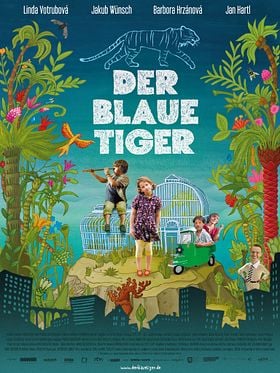 Poster der Der blaue Tiger