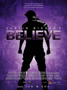 Poster der Justin Bieber's Believe