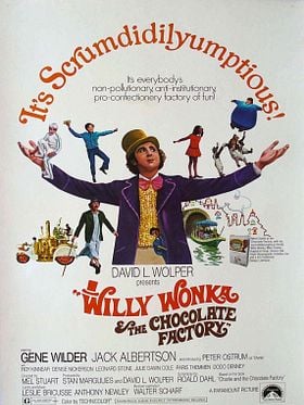 Poster der Charlie und die Schokoladenfabrik
