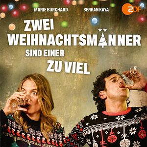 Bilder Zwei Weihnachtsmänner sind einer zu viel