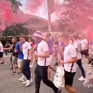 Bilder Das Euro-Finale: Angriff auf Wembley