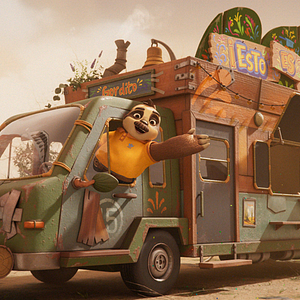 Bilder Familie Faultier - Kochen auf der Überholspur 