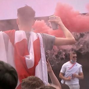 Bilder Das Euro-Finale: Angriff auf Wembley