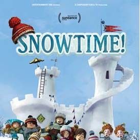 Bilder Cleo und die Schneeballschlacht