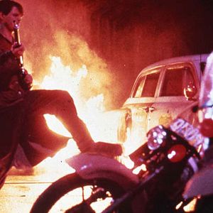 Bilder Straßen in Flammen