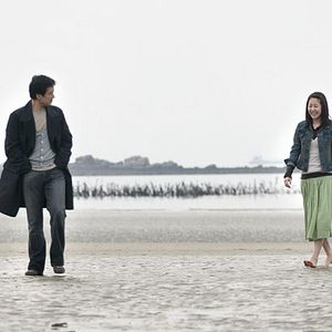 Bilder Woman on the Beach