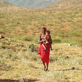 Bilder Die weiße Massai