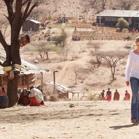 Bilder Die weiße Massai