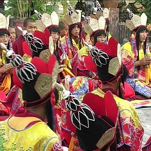 Bilder Die roten Drachen und das Dach der Welt